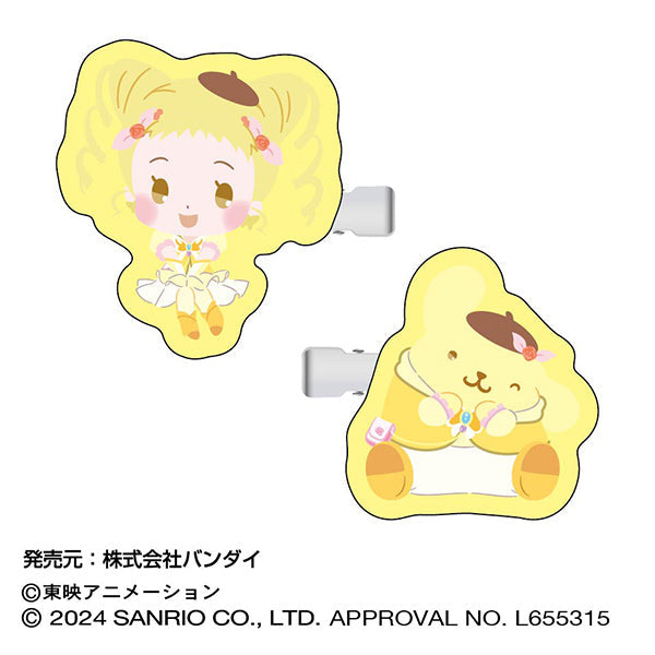 『Yes!プリキュア5GoGo!×サンリオキャラクターズ』ヘアクリップ 03 キュアレモネード×ポムポムプリン